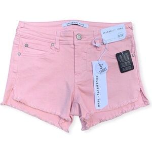 Pink Jean Shorts